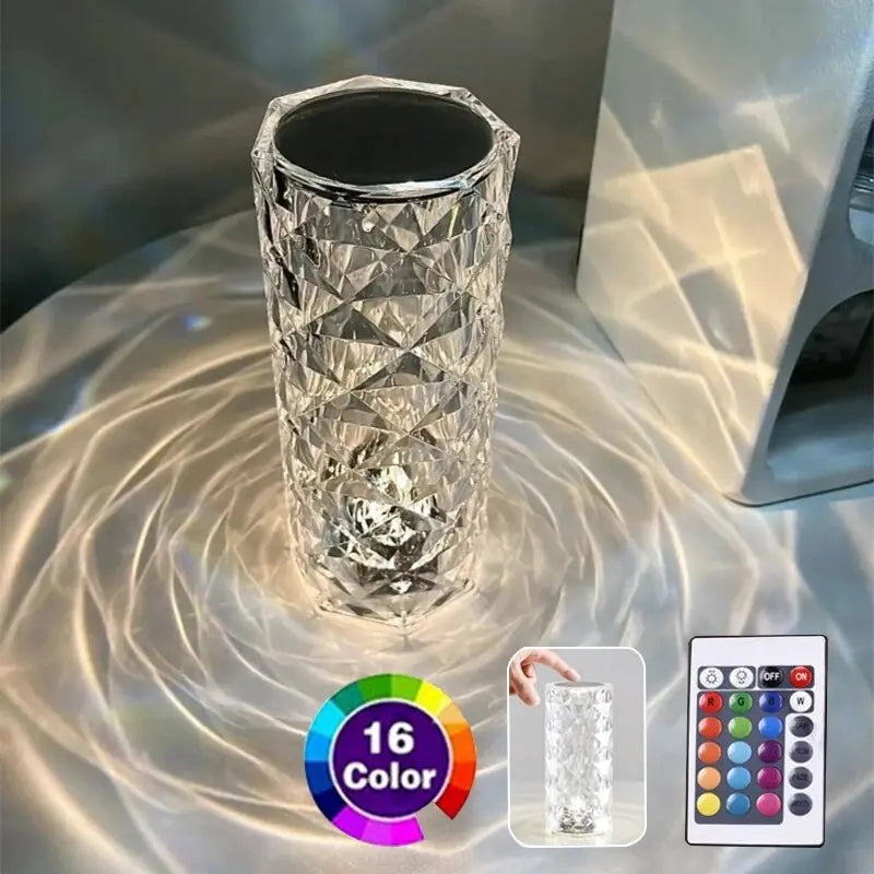 16Colors USB Rechargeable LED Room Decor