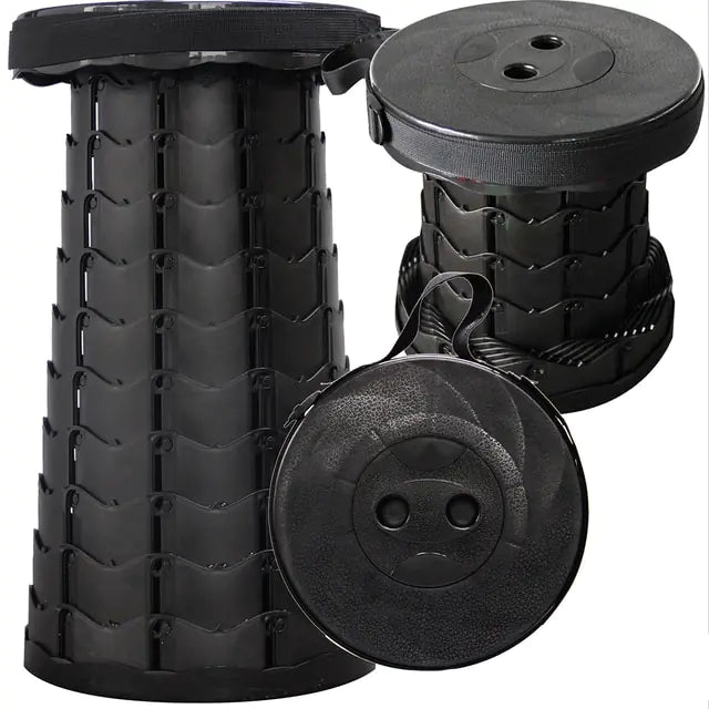 Portable Telescoping, Collapsible Stool Chair
