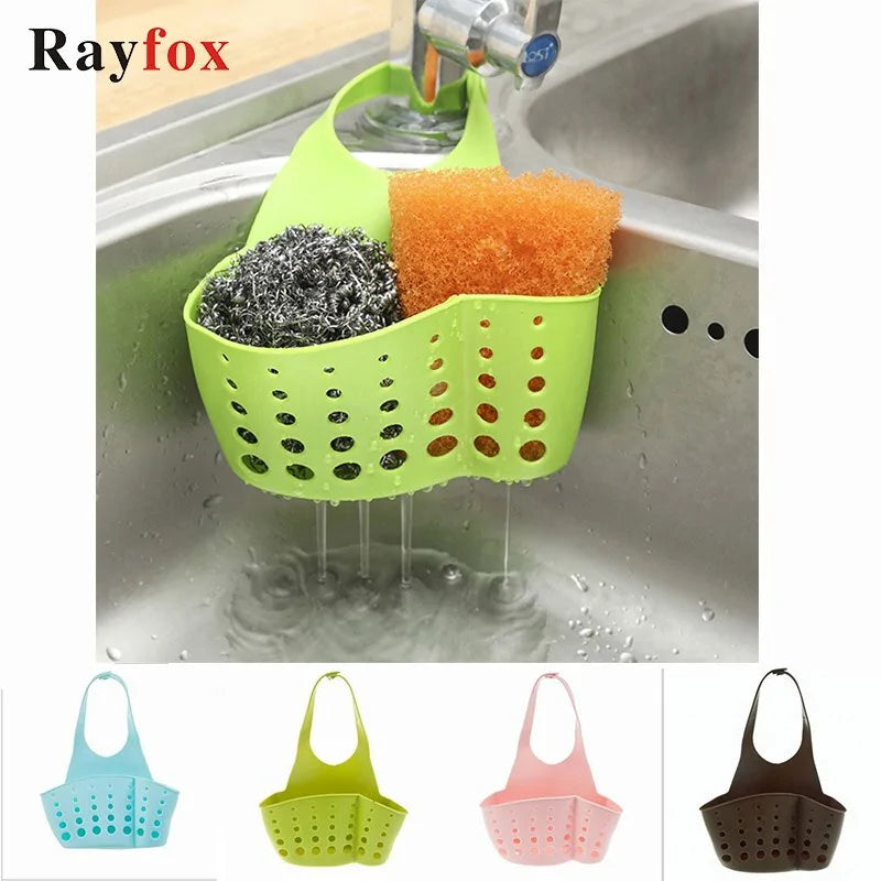 Kitchen Hanging Drain Basket Organizer