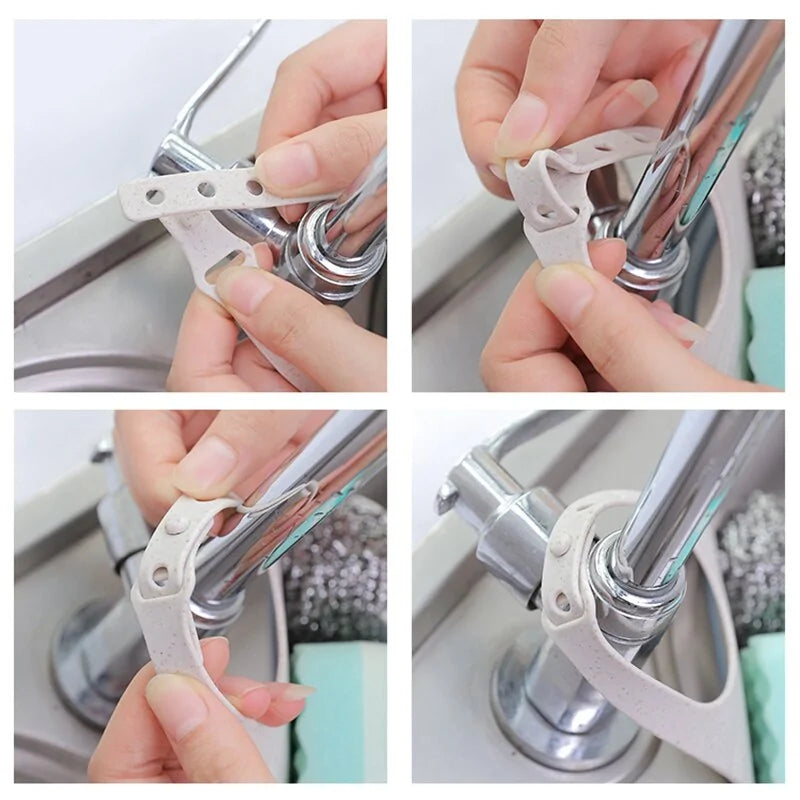 Kitchen Hanging Drain Basket Organizer